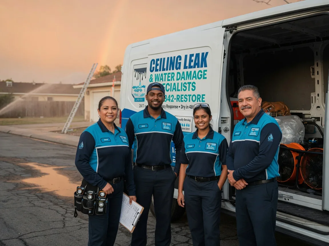 Ceiling Leak Cleanup company in Folsom, NM