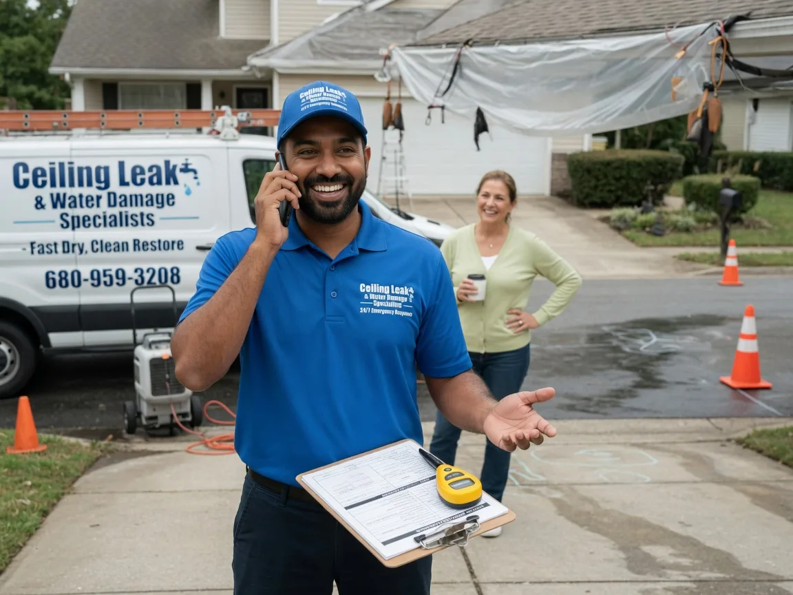 Ceiling Leak Cleanup Folsom, NM FAQs